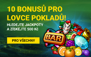 Cari jackpot dan menangkan 500 CZK